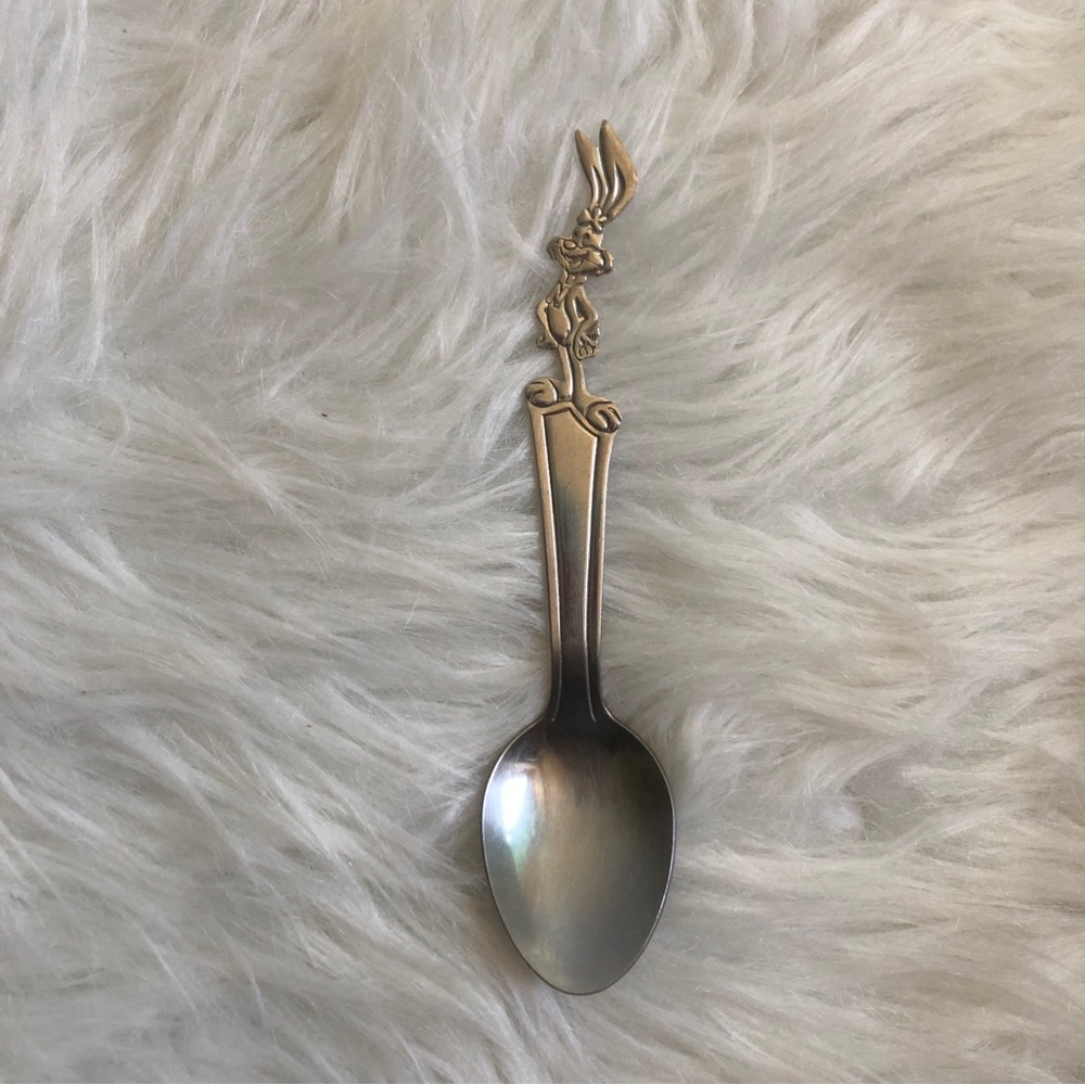 Rare Vintage Nestle Quik Chocolate Bunny Rabbit Spoon Stainless steel